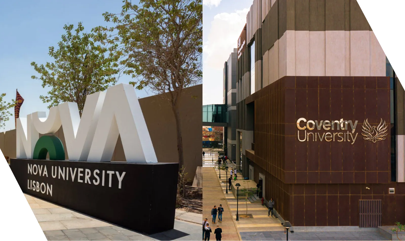 Nova University Lisbon and Coventry University campuses at The Knowledge Hub
